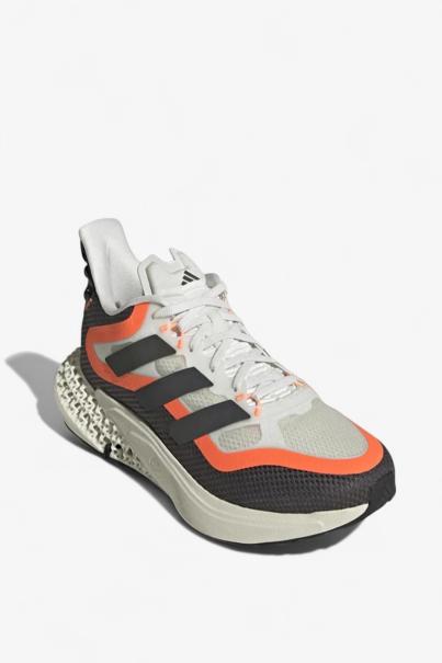 ADIDAS 4DFwd Pulse 2 Running Shoes White/Night Metallic/Orange