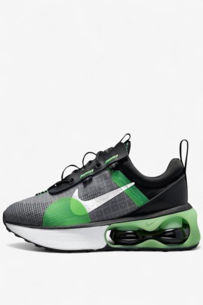 NIKE Air Max 2021 Gs Shoes Grey/Green