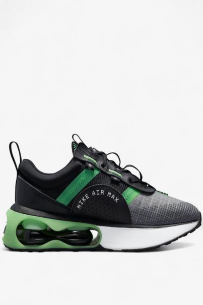 NIKE Air Max 2021 Gs Shoes Grey/Green