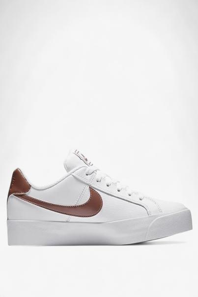 NIKE Court Royale Ac Shoes White/Mauve
