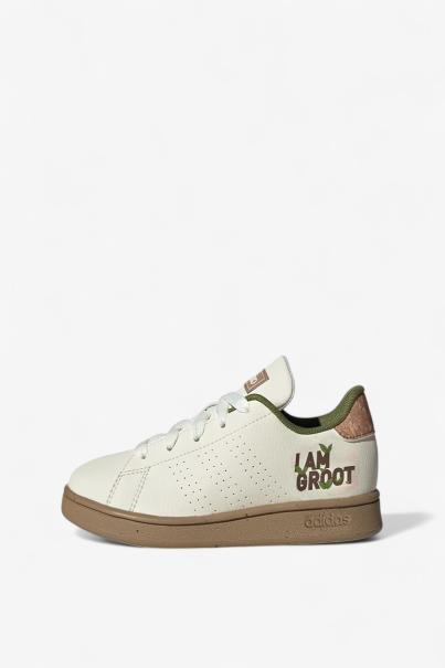 ADIDAS x Marvel Advantage Shoes Light Beige