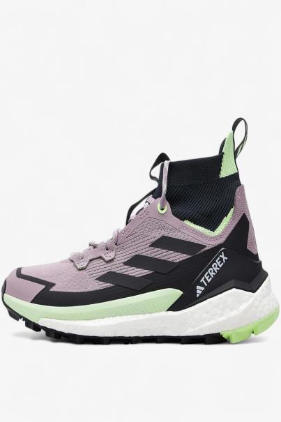 ADIDAS Terrex Free Hiker 2.0 Hiking Shoes Purple/Green