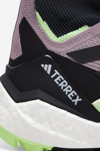 ADIDAS Terrex Free Hiker 2.0 Hiking Shoes Purple/Green
