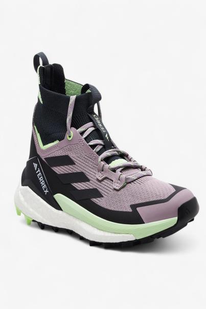ADIDAS Terrex Free Hiker 2.0 Hiking Shoes Purple/Green