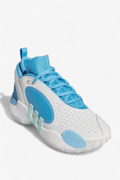 ADIDAS x Donovan Mitchell Issue 5 Shoes White/Blue 3