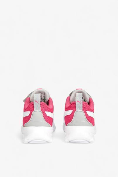 PUMA Evolve Run Mesh Alternative Closure Shoes Grey/Pink