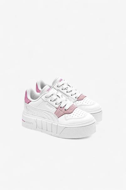 PUMA Cali Court Match Ps Shoes White/Pink