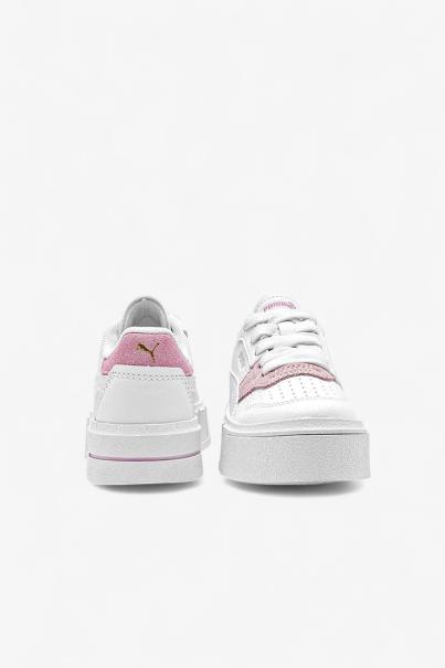 PUMA Cali Court Match Ps Shoes White/Pink