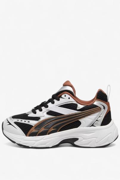 PUMA Morphic Metallic Shoes Black/Grey/Brown