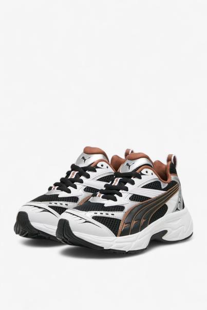 PUMA Morphic Metallic Shoes Black/Grey/Brown