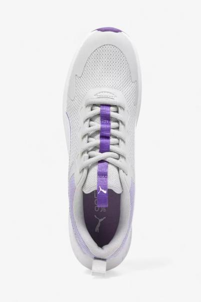 PUMA Evolve Run Shoes Grey/Purple