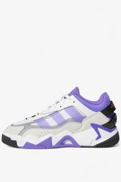 ADIDAS Originals Niteball 2.0 Shoes White/Purple