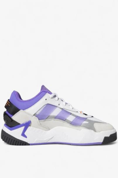 ADIDAS Originals Niteball 2.0 Shoes White/Purple