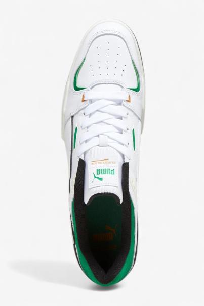 PUMA Slipstream Basketball Shoes White/Green