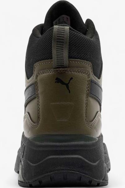 PUMA Trinity Lite Mid Shoes Green/Black