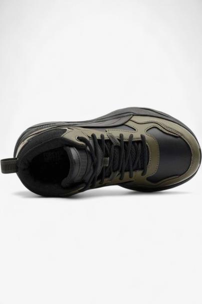 PUMA Trinity Lite Mid Shoes Green/Black