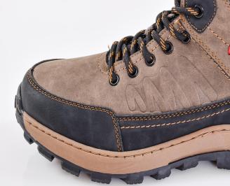 Мъжки боти  бежови EOBUVKIBG