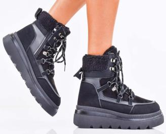 Дамски боти   черни EOBUVKIBG