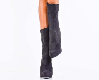 Дамски  елегантни боти  черни EOBUVKIBG