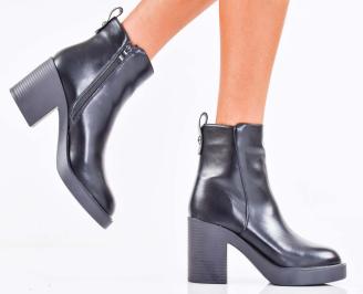 Дамски  елегантни боти  черни EOBUVKIBG
