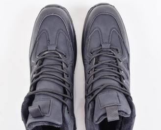 Мъжки боти черни EOBUVKIBG