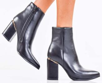 Дамски елегантни боти черни EOBUVKIBG