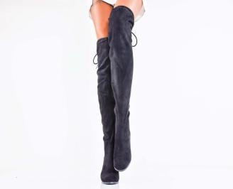 Дамски  чизми   черни EOBUVKIBG