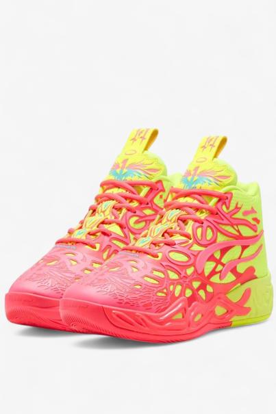 PUMA x LaMelo Ball MB.04 Basketball Shoes Pink/Yellow