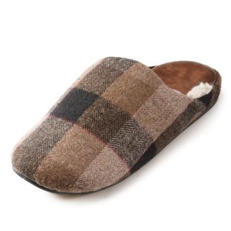Мъжки домашни Пантофи - P 252-7 Brown