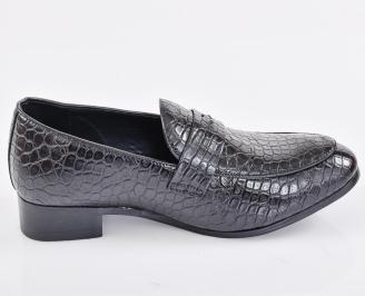 Мъжки официални обувки черни EOBUVKIBG