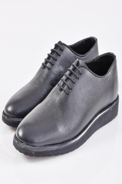 Мъжки официални обувки черни EOBUVKIBG