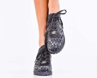 Дамски лоуфъри  черни EOBUVKIBG