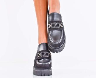 Дамски лоуфъри  черни EOBUVKIBG