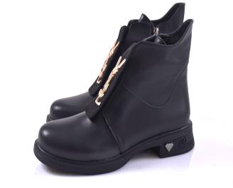 Дамски ежедневни боти черни EOBUVKIBG