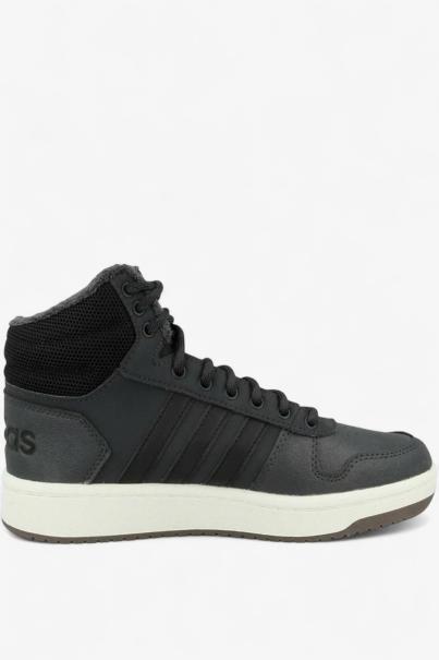 ADIDAS Hoops 2.0 Mid Winterized Shoes Black
