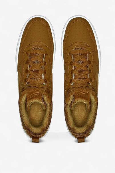 NIKE Court Borough Mid Gs Shoes Brown