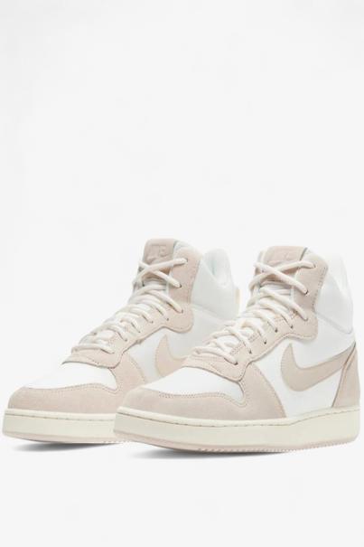 NIKE Court Borough Mid Premium Shoes White/Beige