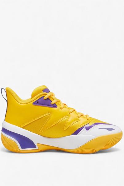 PUMA Genetics Basketball Shoes Yellow/Purple