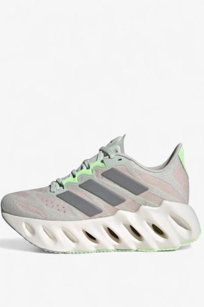 ADIDAS Switch Fwd Running Shoes Linen Green/Silver Metallic