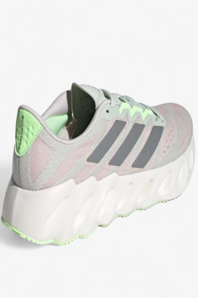 ADIDAS Switch Fwd Running Shoes Linen Green/Silver Metallic