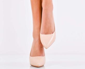 Дамски елегантни обувки бежови EOBUVKIBG