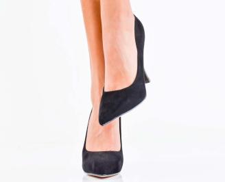 Дамски елегантни обувки черни  EOBUVKIBG