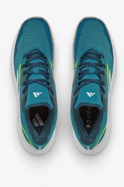 ADIDAS Courtjam Control Tennis Shoes Turquoise