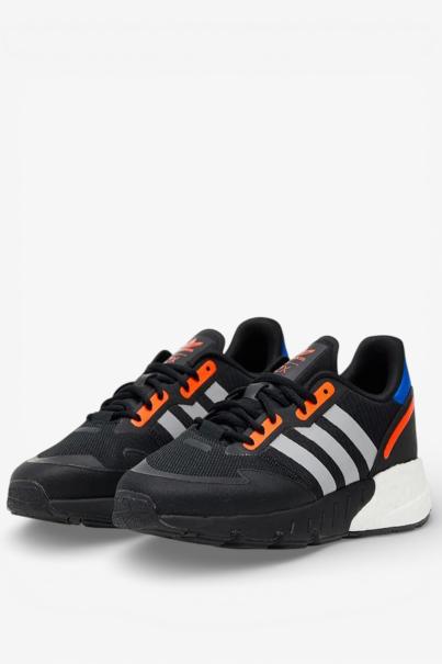 ADIDAS ZX 1K Boost Shoes Black/Grey 3