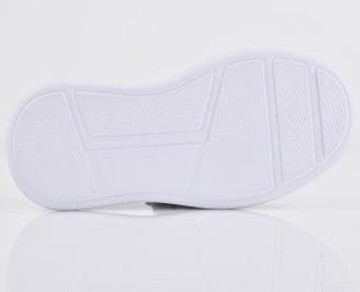 Мъжки кецове естествена кожа бели EOBUVKIBG