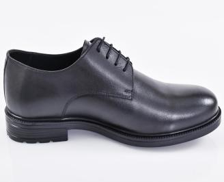Мъжки официални обувки  гигант черни EOBUVKIBG