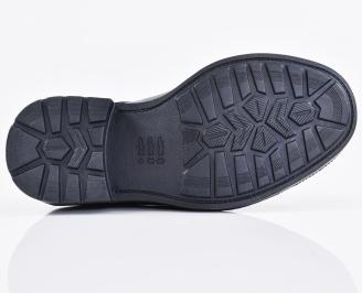 Мъжки официални обувки  гигант черни EOBUVKIBG