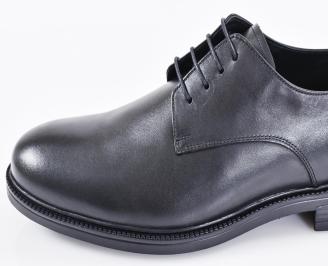 Мъжки официални обувки  гигант черни EOBUVKIBG