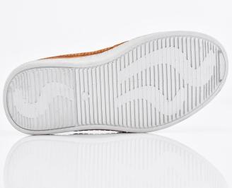 Мъжки  мокасини кафяви естествен  набук EOBUVKIBG