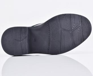 Мъжки официални обувки черни EOBUVKIBG